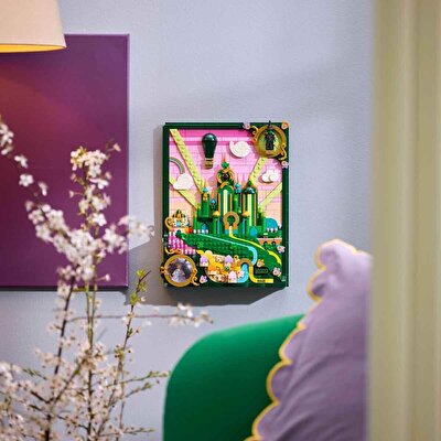 LEGO Wicked Emerald City Duvar Tablosu 75685