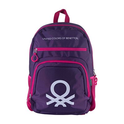 Benetton Sırt Çantası Mor
