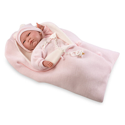 Llorens Lala Saquito Rosa Sesli 35 Cm