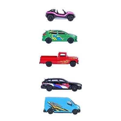Majorette 5 Parçalı Araba Seti Seri 11