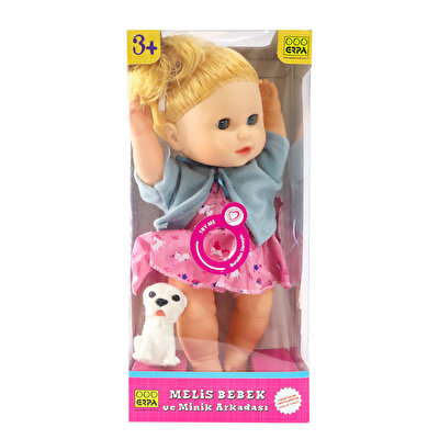 Melis Bebek Türkçe Konuşan Hayvancıklı Gri Hırkalı