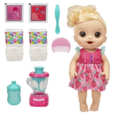Baby Alive Bebeğim ve Sihirli Mikseri Sarışın E6943