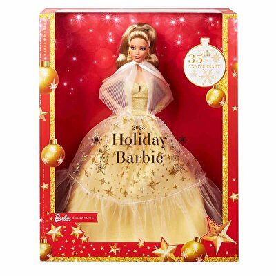 Barbie 2023 Mutlu Yıllar Bebeği Kumral HJX06