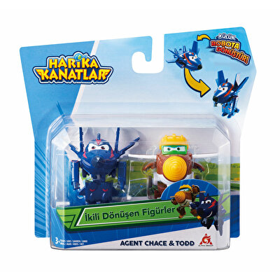 Harika Kanatlar 2´li Mini Figür Todd & Ajan Chase
