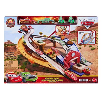 Disney Pixar Cars Radiator Springs Yarış ve Kurtarma Pisti Oyun Seti JFL57