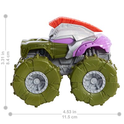Hot Wheels Monster Trucks 1:43 Çek Bırak Arabalar Hulk GVK42