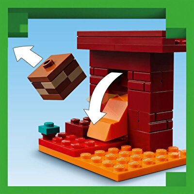 LEGO Minecraft Nether Lav Savaşı 21266