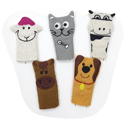 Babycim 5’li Çiftlik Hayvanları Parmak Kukla