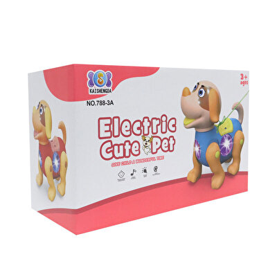 Sesli ve Işıklı Sevimli Köpek