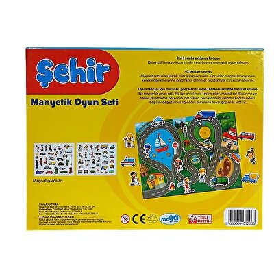 Şehir Manyetik Oyun Seti