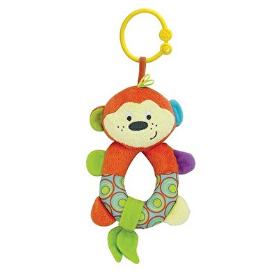 Pal Baby Peluş Maymun Çıngıraklı Dişlik
