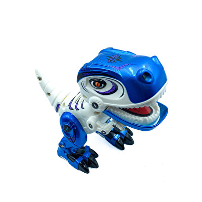 Işıklı ve Sesli Die Cast Mavi Dinozor