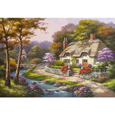 Anatolian 500 Parça Puzzle Konakta İlkbahar