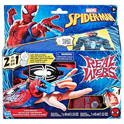 Spider Man Ağ ve Su Fırlatıcı F8734