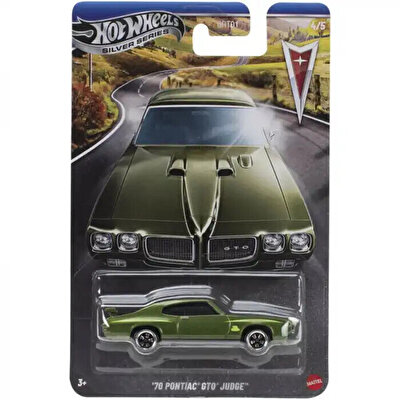 Hot Wheels Silver Series Araba 70 Pontiac GT0 Judge JKY13