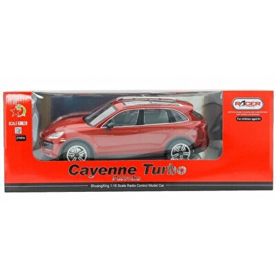 1:16 Ölçekli Uzaktan Kumandalı Kırmızı Cayenne Turbo