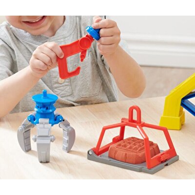 Paw Patrol Rubble & Crew Rubble Buldozer ve Bark Yard Vinç Kulesi Oyun Seti