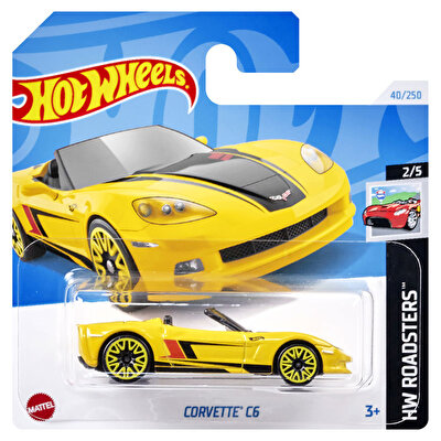Hot Wheels Tekli Arabalar Corvette C6 HTD20