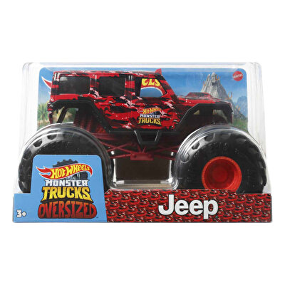 Hot Wheels Monster Trucks 1:24 Arabalar Jeep HDL01
