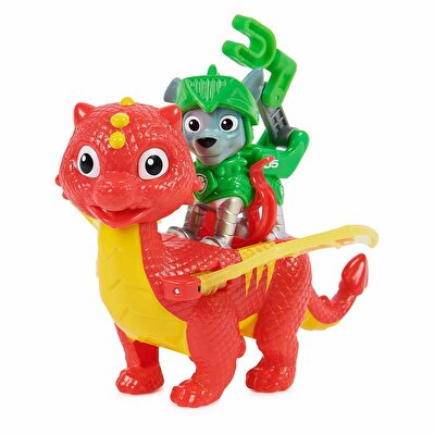 Paw Patrol Rescue Kni̇ghts Oyun Seti̇ Rocky And Dragon Flame