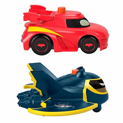 Fisher Price Batwheels Işıklı Yarışçılar Redbird & Batwing 2’li Paket HML26