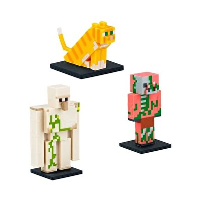 Minecraft 3D Figür Toppeez 3'lü Set Set 2