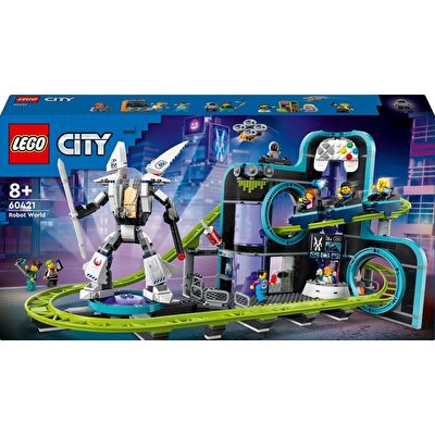 LEGO City Robot Dünyası Hız Treni Parkı 60421
