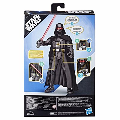 Star Wars Galactic Action Obi-wan Kenobi Darth Vader F5955
