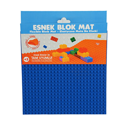 Esnek Blok Zemin 20x20 Cm Mavi
