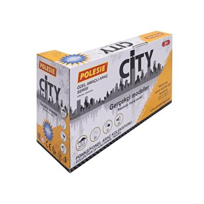 Polesie City Işıklı ve Sesli Damperli Kamyon