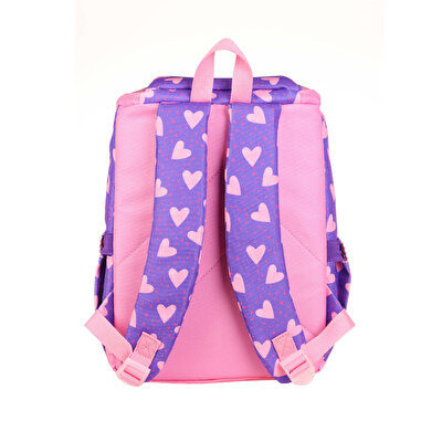 Kaukko Kids Sırt Çantası Cube Rabbit Mor Pembe