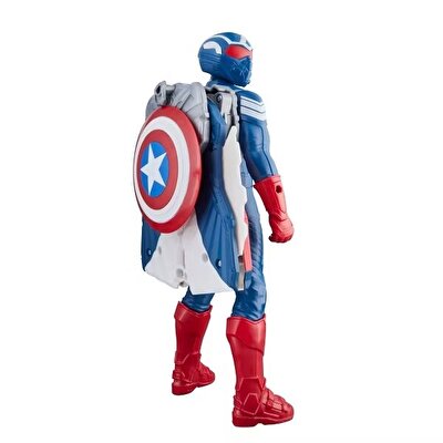 Marvel Studios Titan Hero Serisi Captain America Aksiyon Figür 22 Cm