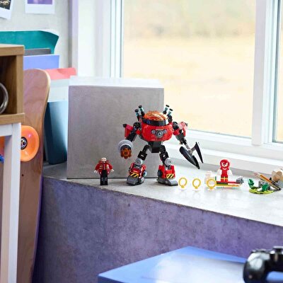 LEGO Sonic the Hedgehog Knuckles Dr. Eggman’ın Egg Crusher Robotuna Karşı 77005