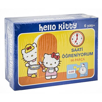 Hello Kitty Saatleri Öğreniyorum 96 Parça
