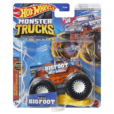 Hot Wheels Trucks 1:64 Arabalar 4x4x4 Big Foot HNW26