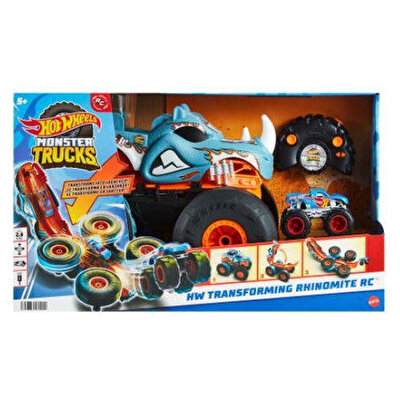 Hot Wheels Monster Trucks Uzaktan Kumandayla Dönüşen Rhinomite HPK27