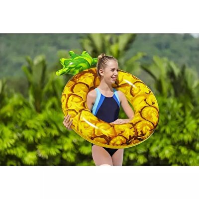 Bestway Ananas Desenli Yüzme Simidi