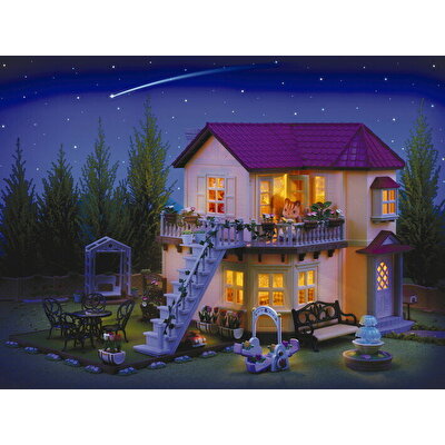 Sylvanian Families Kırmızı Çatılı Işıklı Şehir Evi 5302