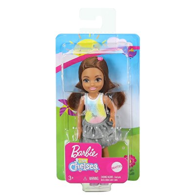 Barbie Aksesuarlı Chelsea Bebekler Yıldız Desenli Etekli GHV63