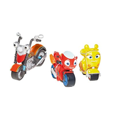 Ricky Zoom 3'lü Maxwell ve Motor Dostları Macera Paketi T20042