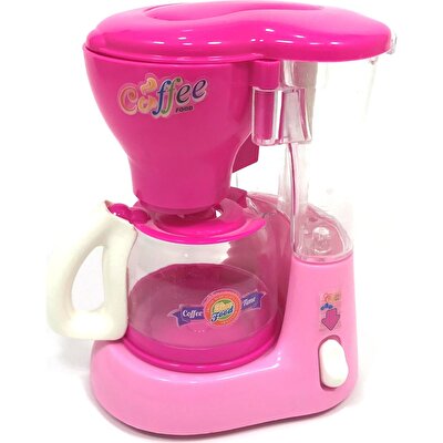 Mini Kahve Makinesi Koyu Pembe