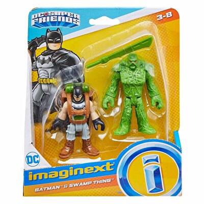 Imaginext DC Super Friends Figürler Batman ve Swamp Thing FGV86
