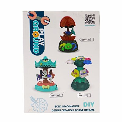 Lunapark Eğlencesi Atlıkarınca Lacivert