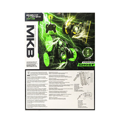 Uzaktan Kumandalı Crawling Ghost Akrobatik Araba 5588-709 Yeşil