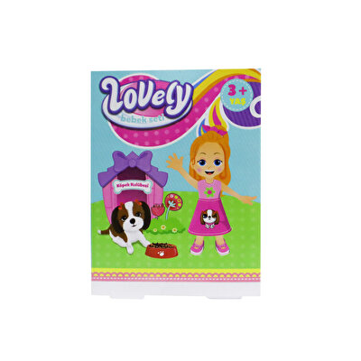 Lovely Mini Bebek Pembe Sepetli Oyun Seti