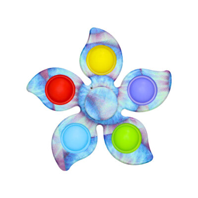 5 Parmak Yaprak Pop It Stres Çarkı