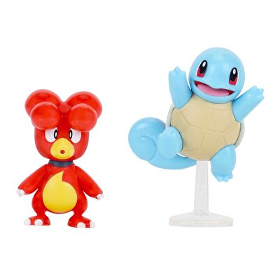 Pokemon Battle Fi̇gürler Magby ve Squirtle