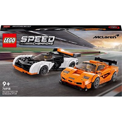 LEGO Speed Champions McLaren Solus GT ve McLaren F1 LM 76918