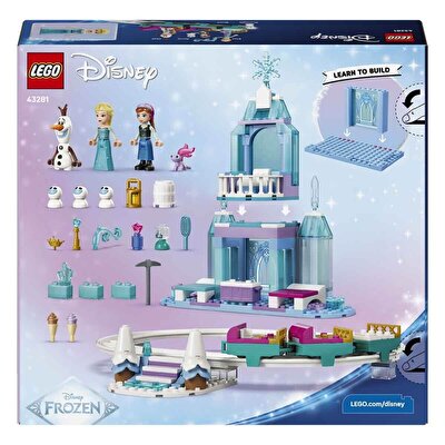 LEGO Disney Karlar Ülkesi Elsa'nın Buz Şatosu ve Kar Kızağı Macerası 43281