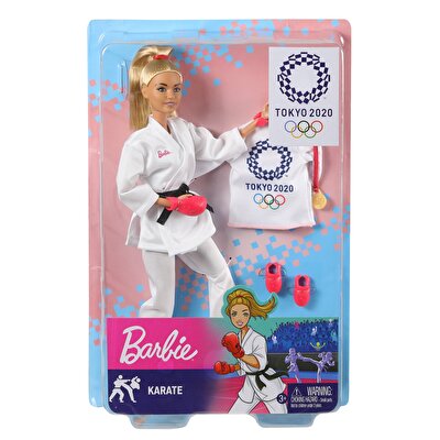 Barbie Olimpiyat Bebekleri Karate GJL74